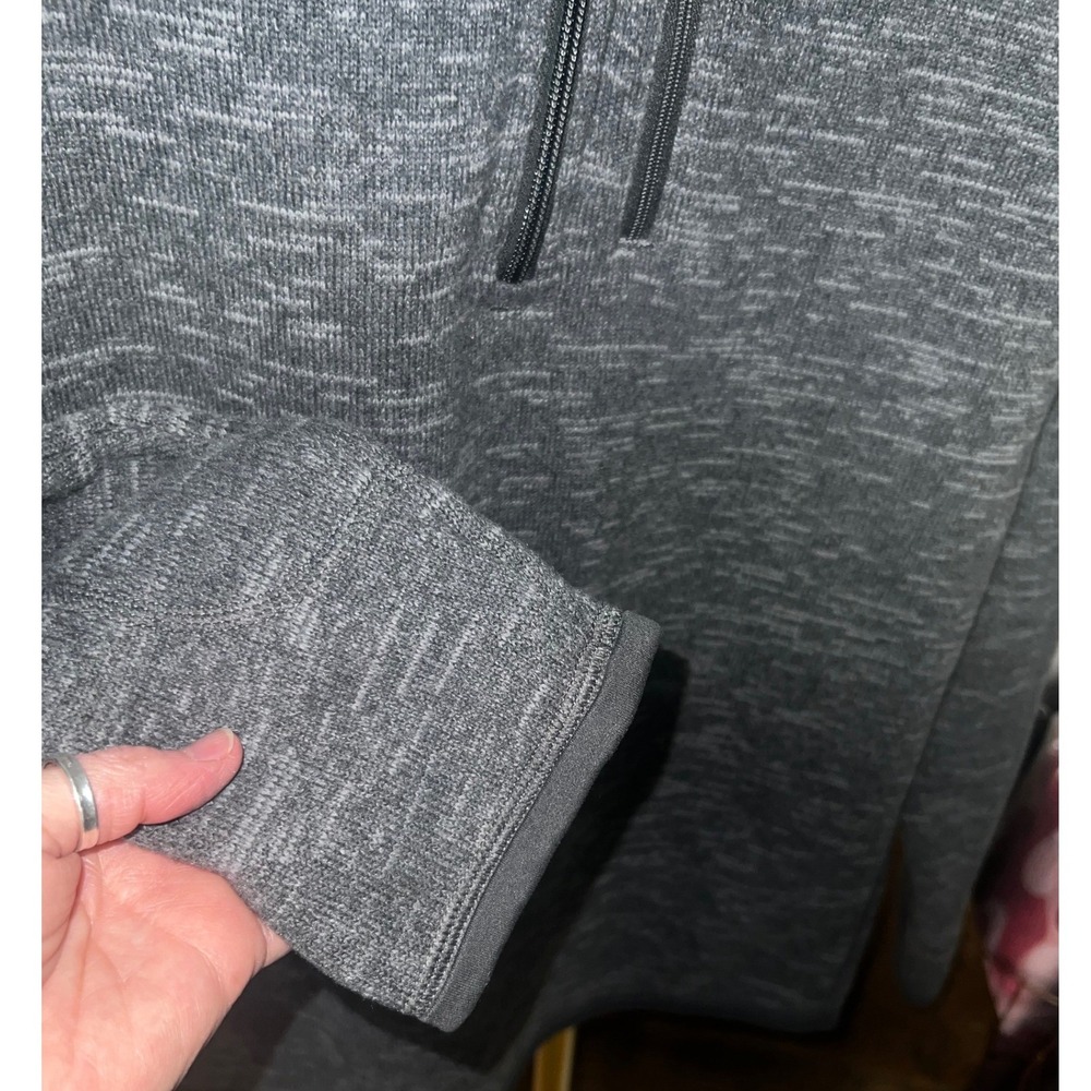 Patagonia Better Sweater 1/4 Zip Pullover L Gray Good Used Condition Fleece - Picture 3 of 11